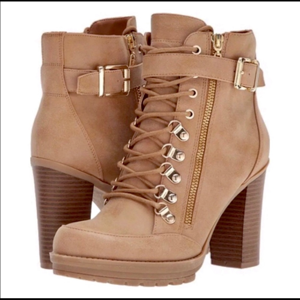 G by Guess Grazzy 2 tan ankle boot size 9